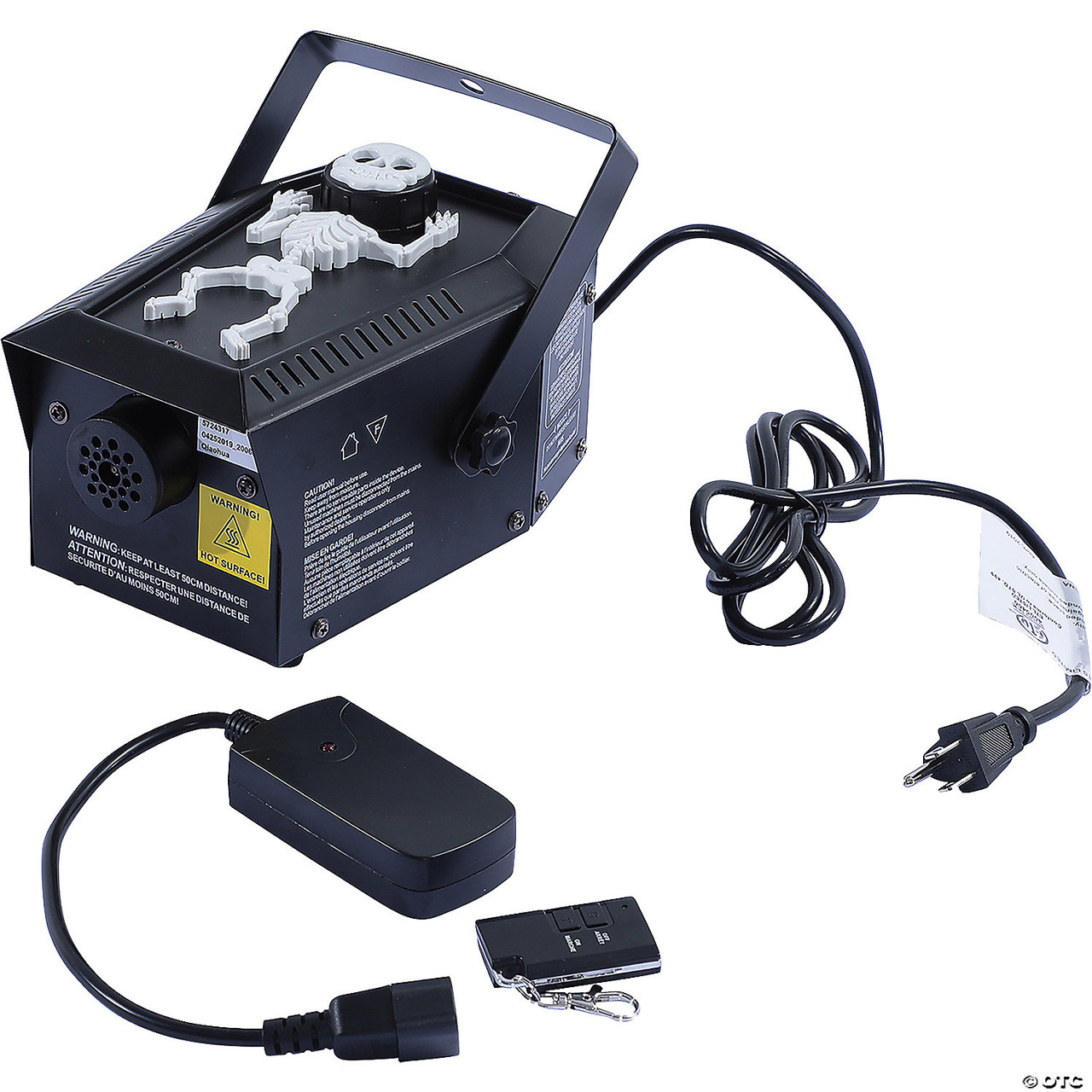 400W Fog Machine with Skeleton Top and Wireless Remote - Give 5 To
